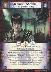 Komori Miyano, The Shadow Wing FOIL